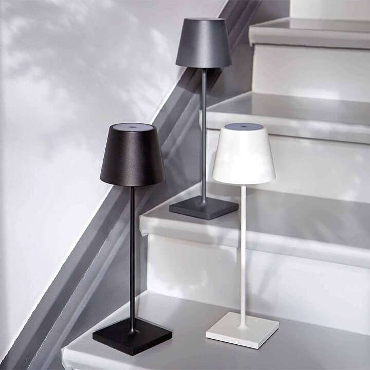 Tafellamp Italiaanse style - Draadloos en Touch-Sensitive Led