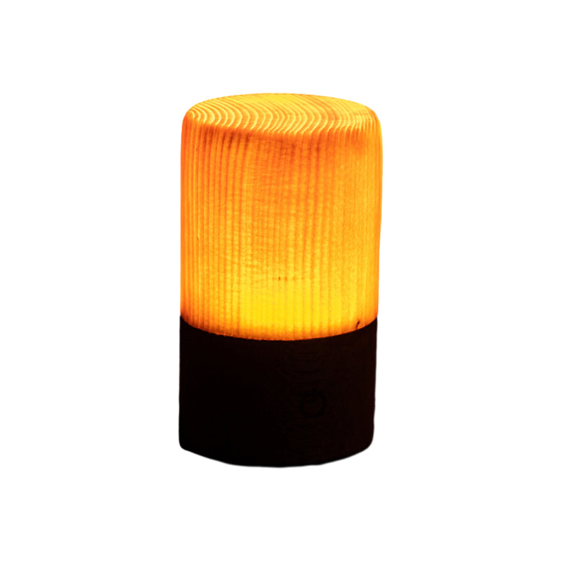 LED Tafellamp met Accu en Touch Control met houtlook