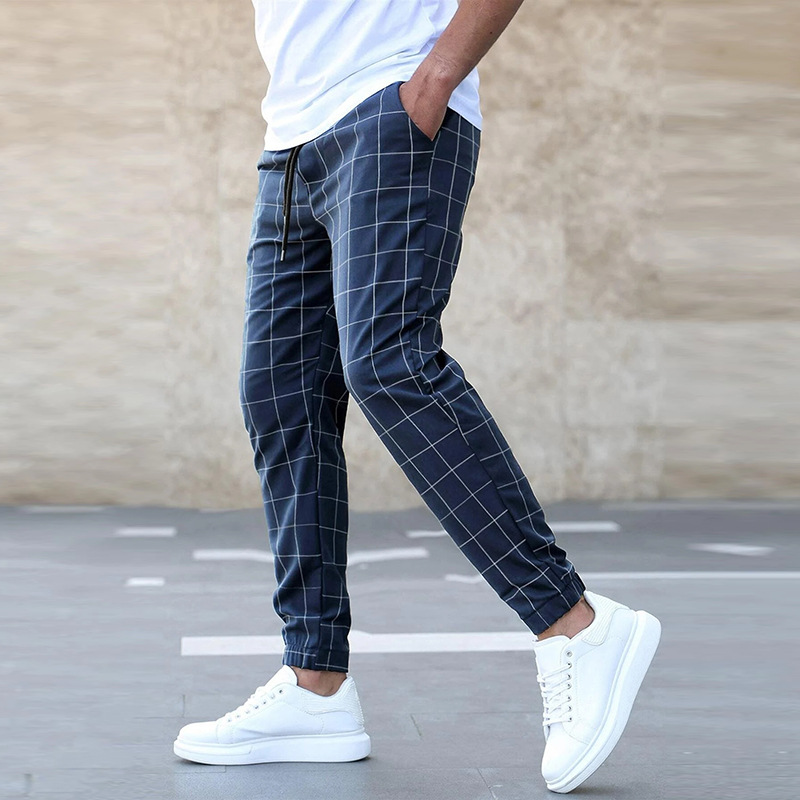 Moderne Geruite Broek