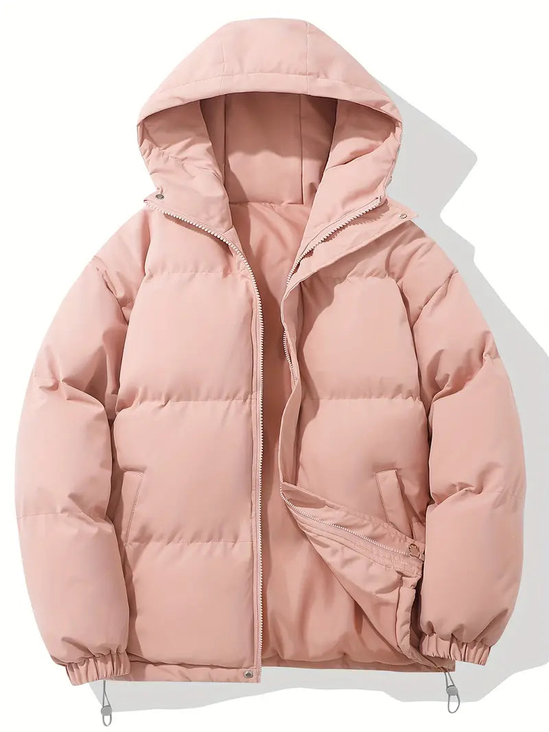 Stoere Heren Winter Donsjas met Capuchon