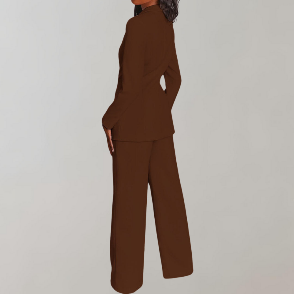 Stijlvolle blazer met broek set