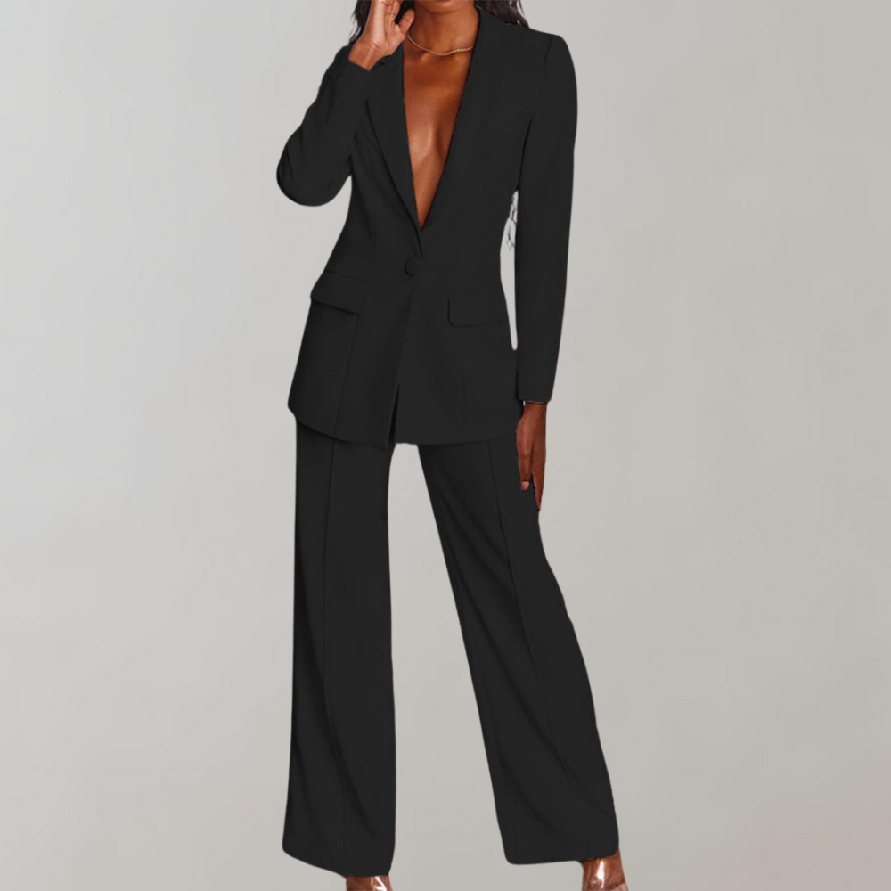 Stijlvolle blazer met broek set