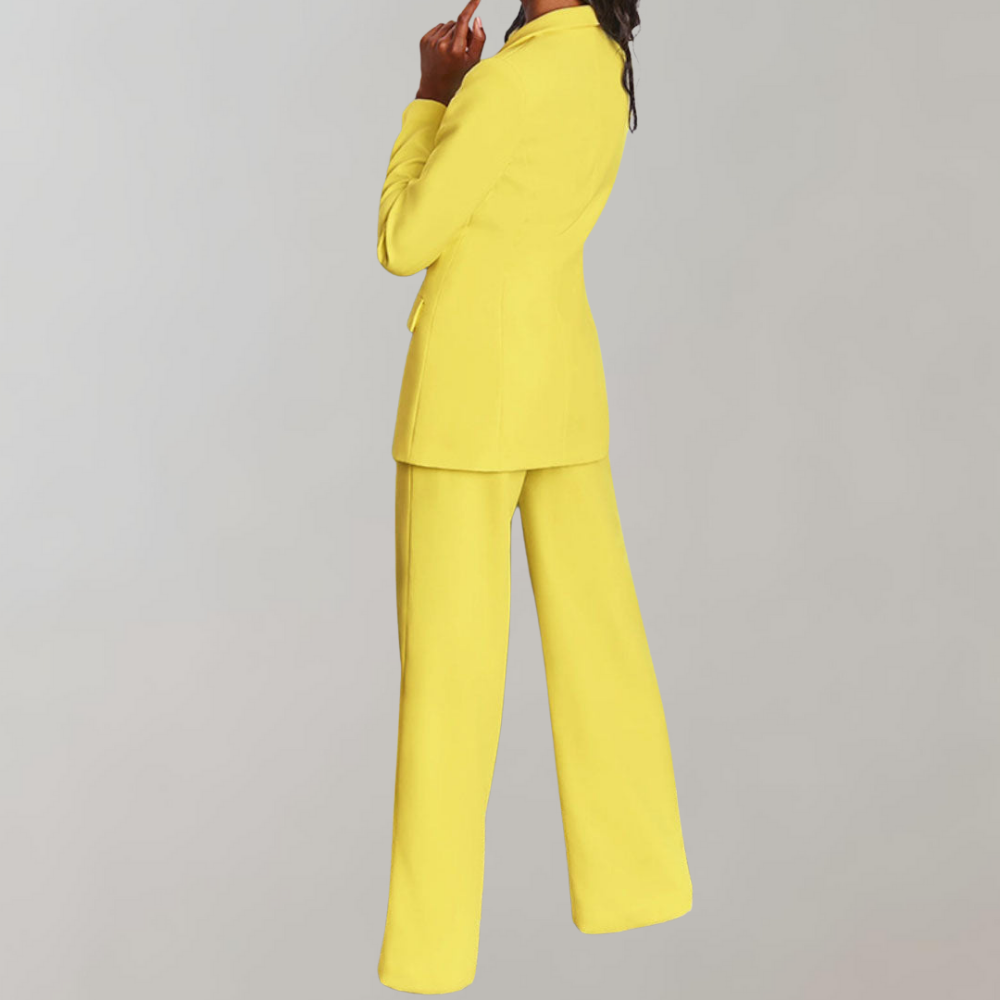 Stijlvolle blazer met broek set