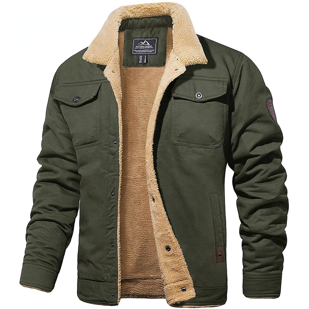 Vintage bomber jack voor heren