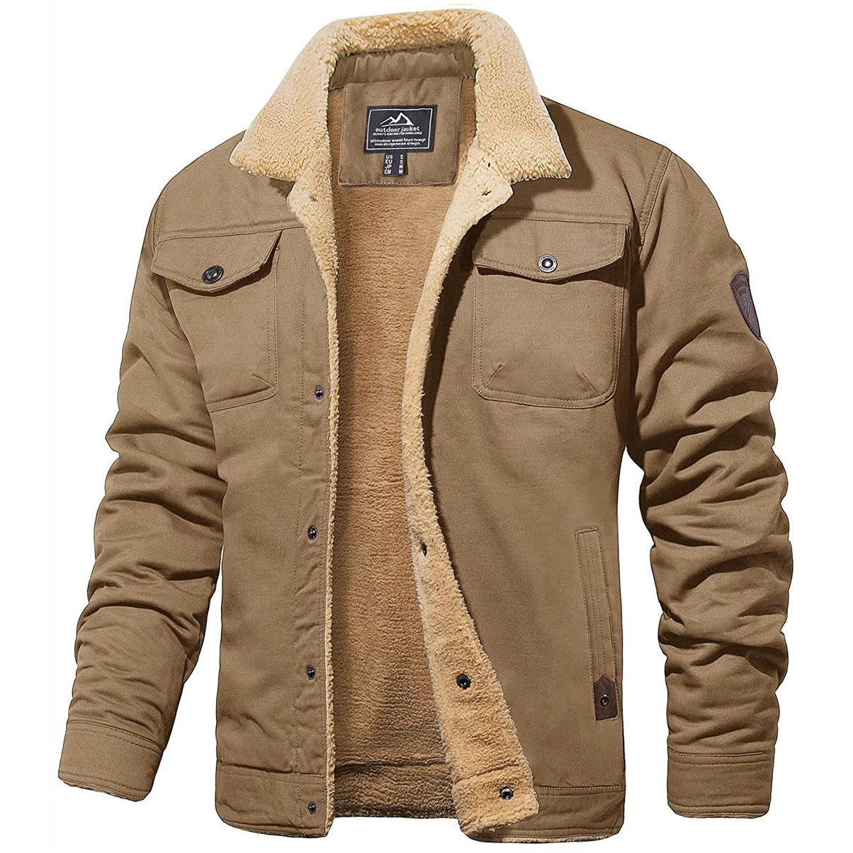 Vintage bomber jack voor heren