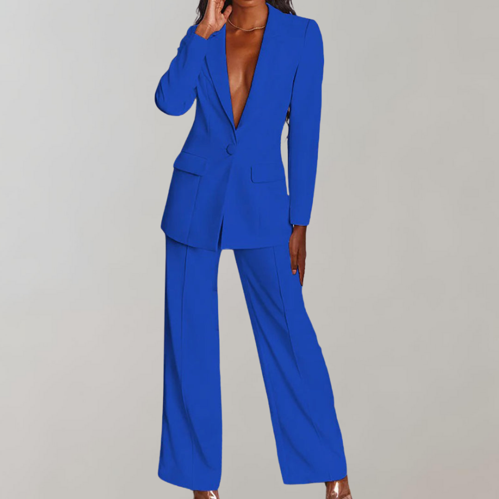 Stijlvolle blazer met broek set