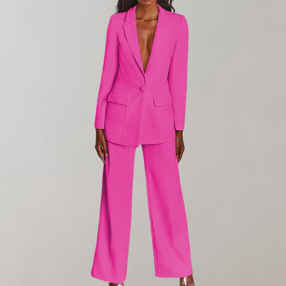 Stijlvolle blazer met broek set