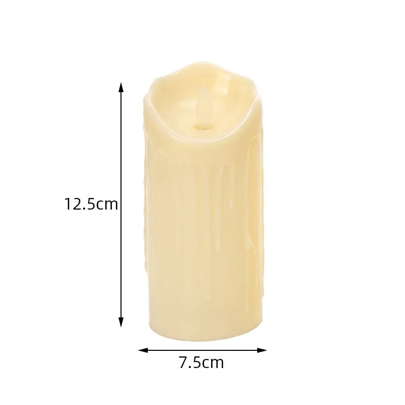 Realistische LED Kaars