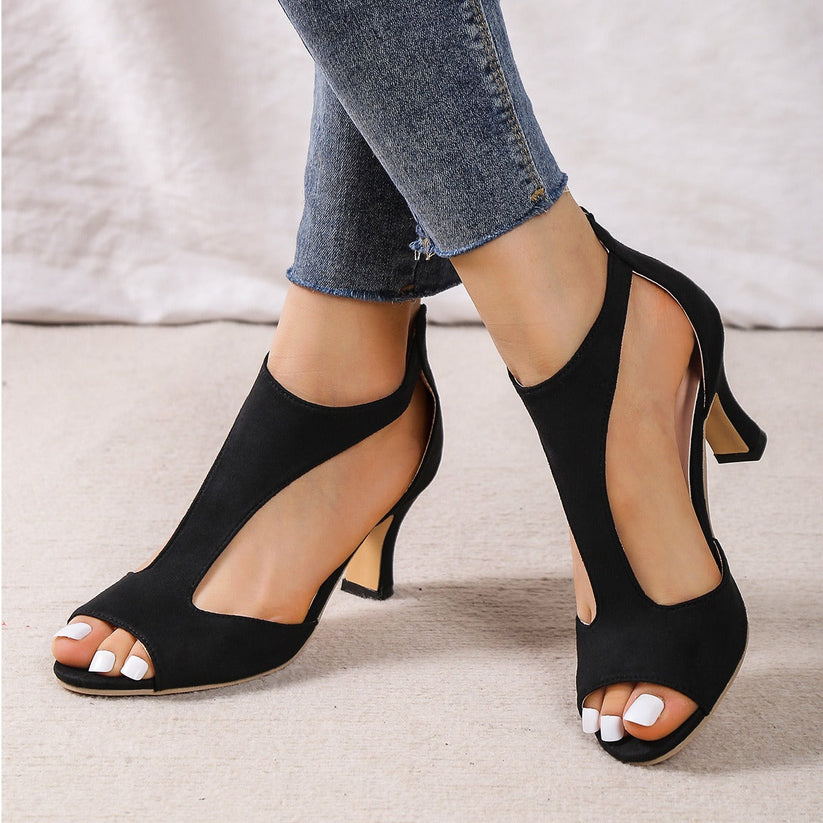 Trendy Sleehak sandalen dames