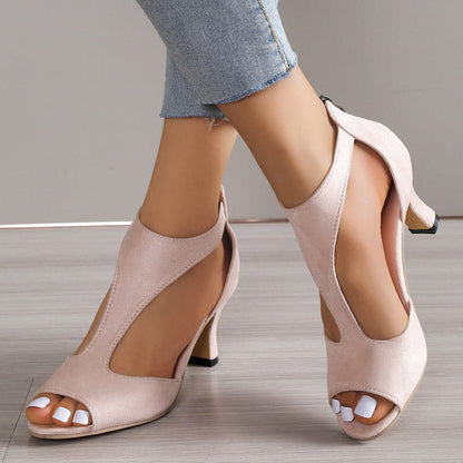 Trendy Sleehak sandalen dames
