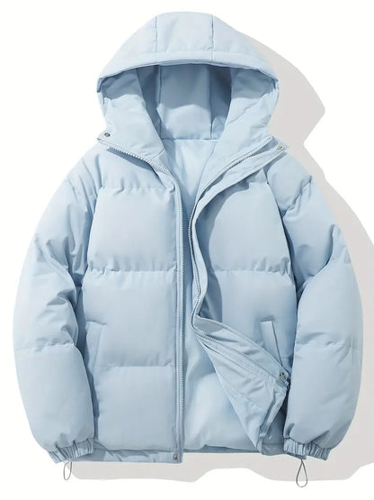 Stoere Heren Winter Donsjas met Capuchon
