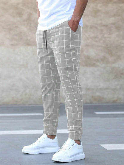 Moderne Geruite Broek