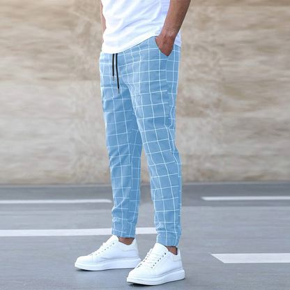 Moderne Geruite Broek