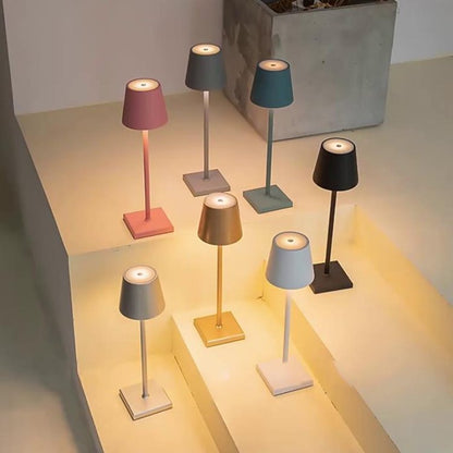 Tafellamp Italiaanse style - Draadloos en Touch-Sensitive Led