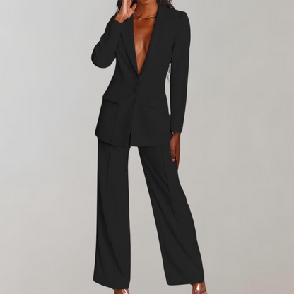 Stijlvolle blazer met broek set