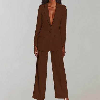 Stijlvolle blazer met broek set