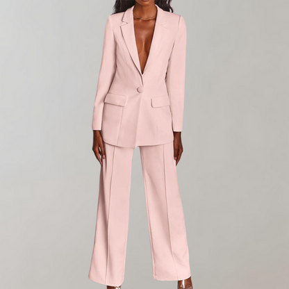 Stijlvolle blazer met broek set