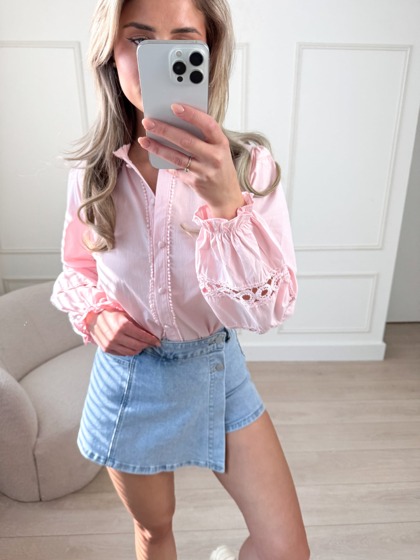 Zomer Denim Skort