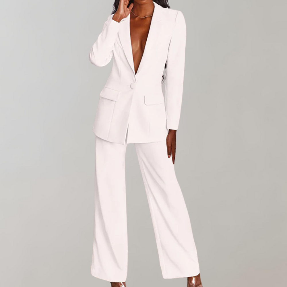 Stijlvolle blazer met broek set