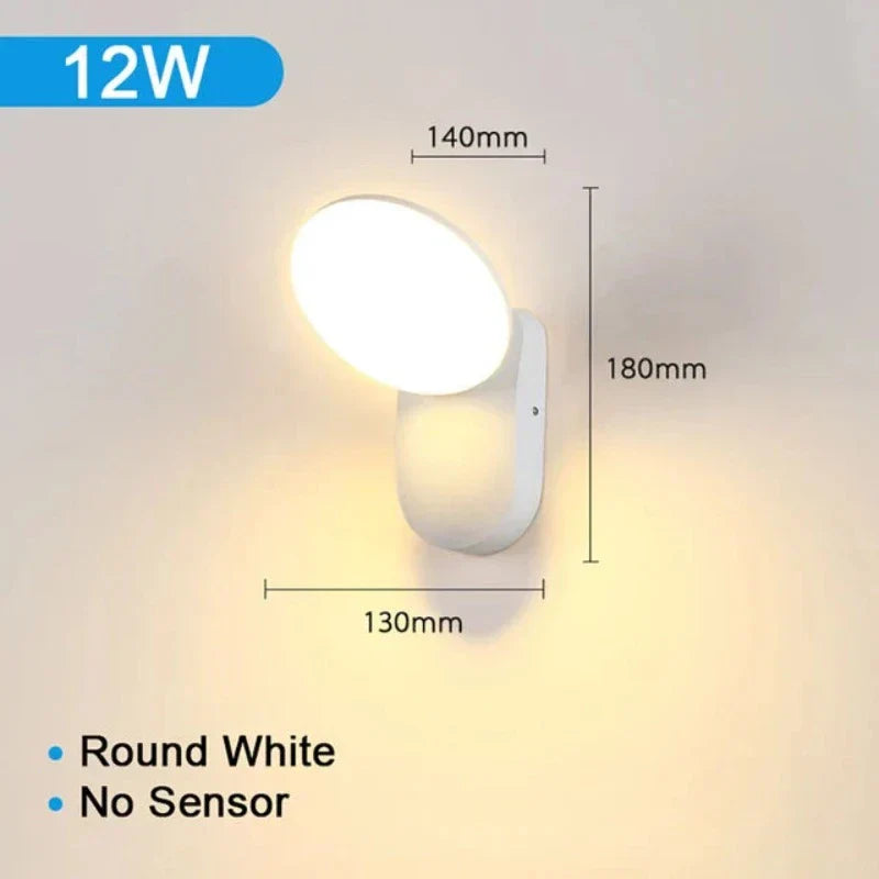Buitenlamp met bewegingssensor