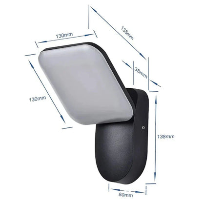 Buitenlamp met bewegingssensor