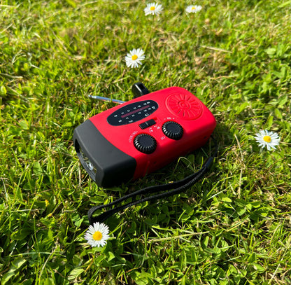 Noodradio met Zaklamp en Powerbank