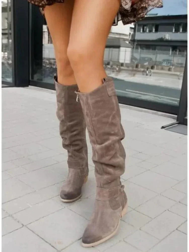 Chique Hoge Laarzen voor Vrouwen – Elegantie en Comfort in Eén